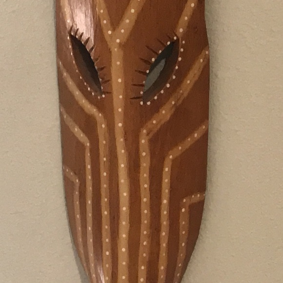 40” Tall Wood Wall Mask Horse Deco Safari Sculpture - Picture 3 of 6